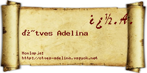 Ötves Adelina névjegykártya